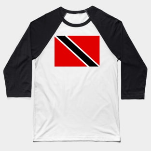 Trinidad and Tobago flag Baseball T-Shirt